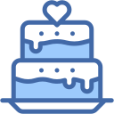 pastel de boda icon