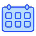 calendario de escritorio icon