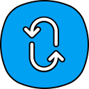 flecha circular icon