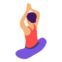 posición de yoga icon