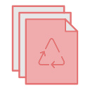 papel reciclado icon