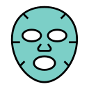 máscara facial icon