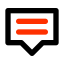 채팅 풍선 icon