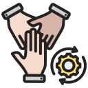 trabajo en equipo icon
