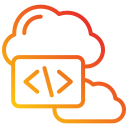 codificación en la nube icon