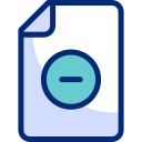 remover archivo icon