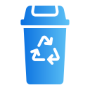 tacho de reciclaje icon