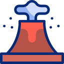 volcán animated icon