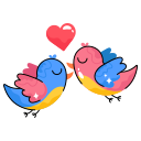 pájaros del amor