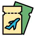 boleto de vuelo icon