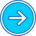 flecha correcta icon