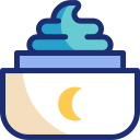 crema de noche animated icon