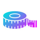 cinta métrica icon