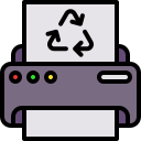 papel reciclado icon