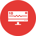 monitor de electrocardiograma 