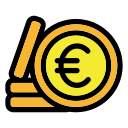 moneda euro icon