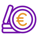 moneda euro icon