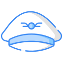 sombrero de piloto icon