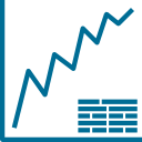 gráfico de linea icon