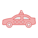 coche de policía icon