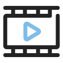 clip de vídeo icon