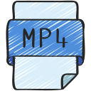 archivo mp4 icon