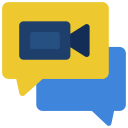 chat de vídeo icon