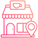 Coffee shop icon