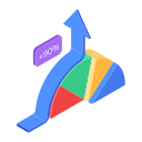 tabla de crecimiento icon