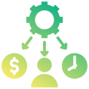 asignación de recursos icon