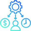 asignación de recursos icon