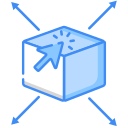 cubo 3d icon