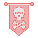 bandera pirata icon