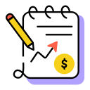 informe financiero icon