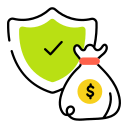 seguridad financiera icon