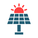 energía solar icon