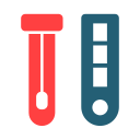 prueba pcr icon