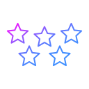 estrellas de calificación icon