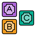 bloque abecedario icon