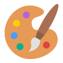 paleta de color icon