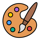 paleta de color icon