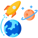 exploración espacial icon