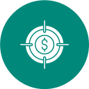 mercado objetivo icon