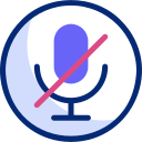 no microfono icon