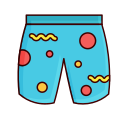 pantalones de playa icon