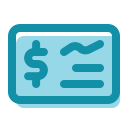 cheque bancario icon