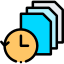 archivos temporales icon