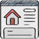 negocio inmobiliario icon