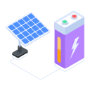 célula solar icon