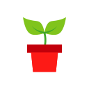 planta en crecimiento icon